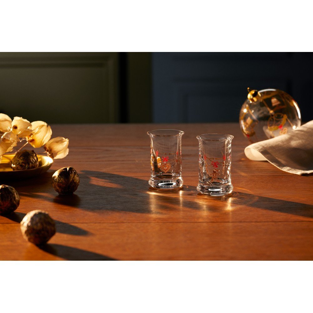 Sklenice na whiskey v sadě 2 ks 30 ml Holmegaard Christmas – Holmegaard - Obrázek 2