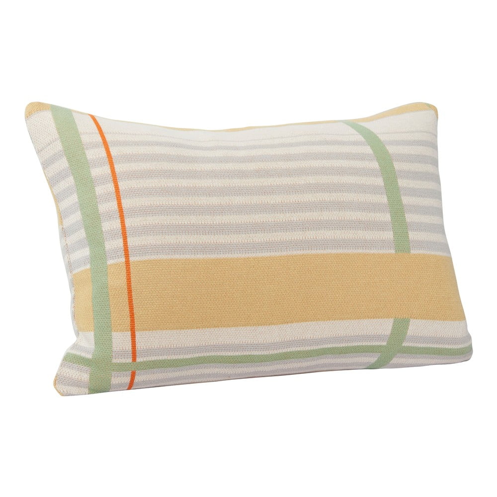 Bavlněný polštář Hübsch July, 60 x 40 cm Bavlněný polštář Hübsch July, 60 x 40 cm