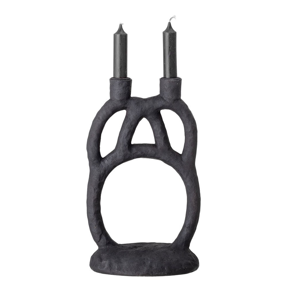 Černý svícen Bloomingville Ramina, výška 29 cm - Obrázek 2