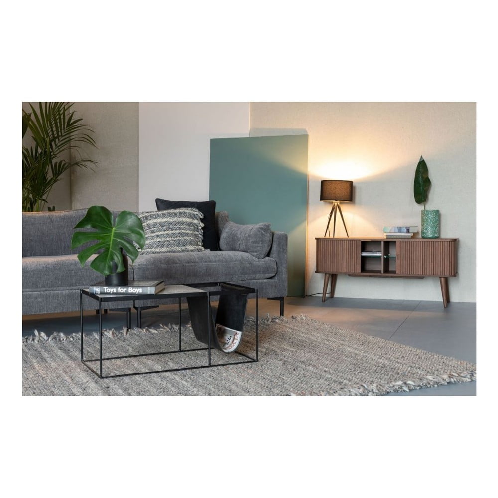 Černá stolní lampa Zuiver Tripod Wood - Obrázek 2