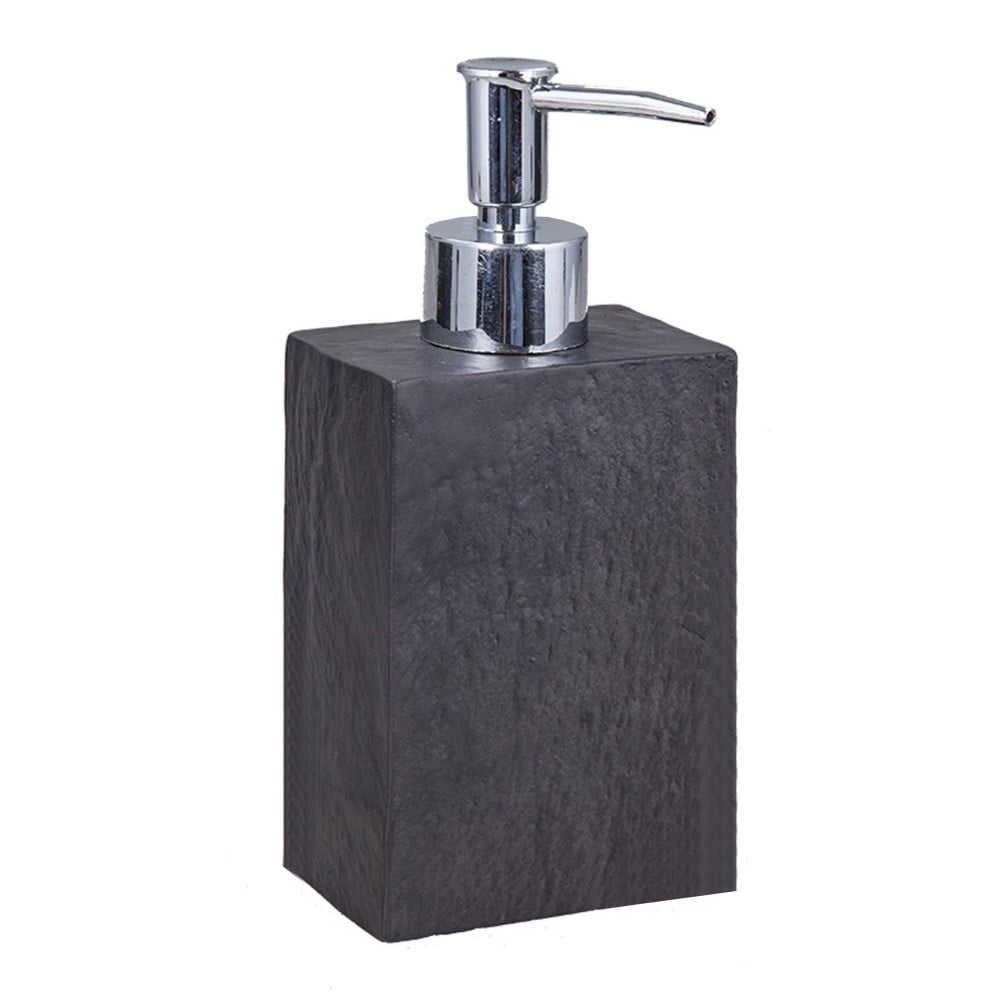 Černý dávkovač mýdla Tomasucci Slate Černý dávkovač mýdla Tomasucci Slate