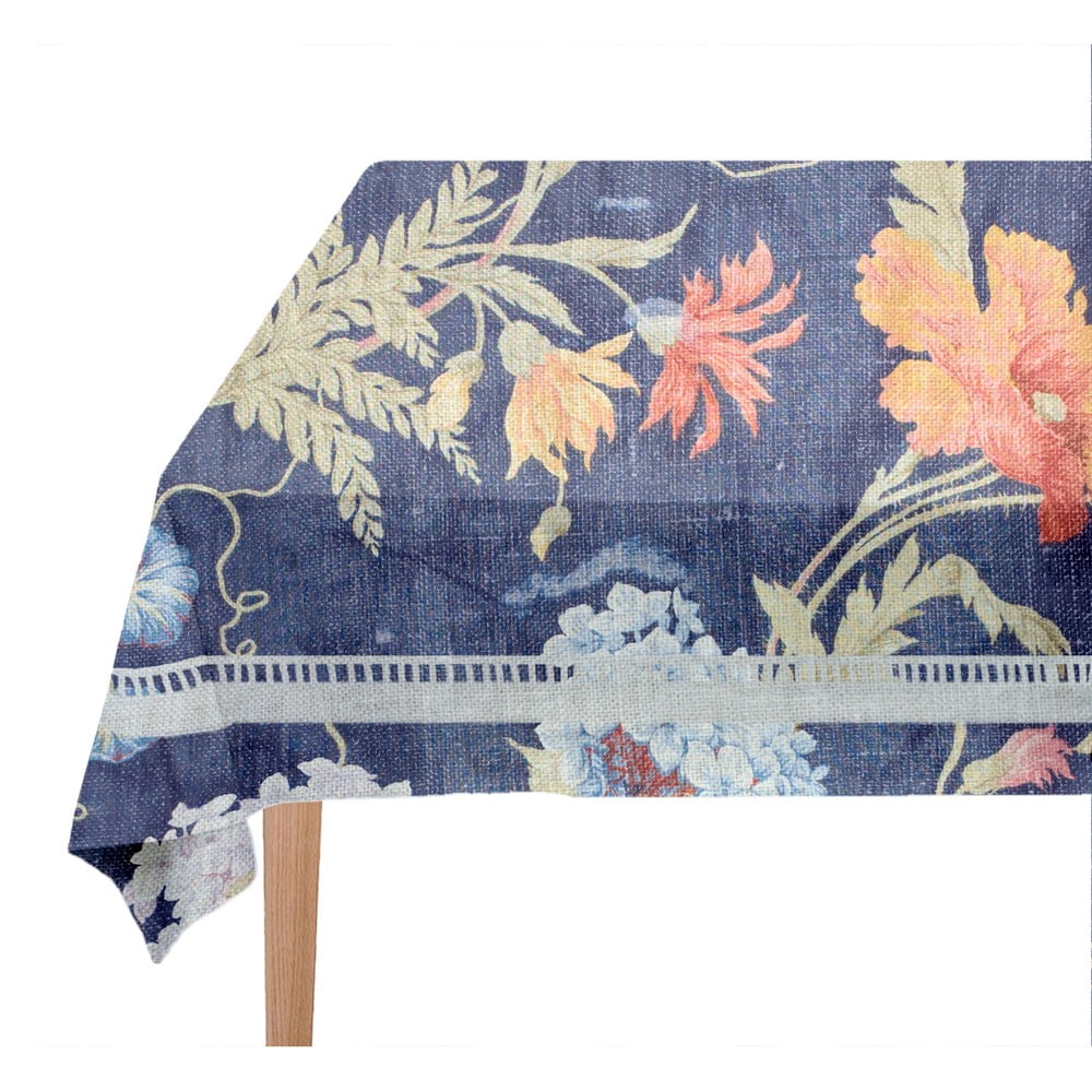 Ubrus s příměsí lnu Madre Selva Kioto, 140 x 140 cm Ubrus s příměsí lnu Madre Selva Kioto, 140 x 140 cm