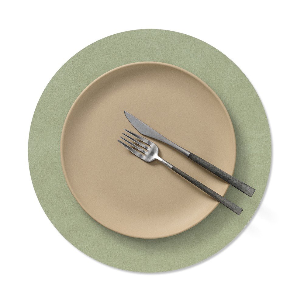 Prostírání z eko kůže ø 30 cm Circle M Nupo – LIND DNA - Obrázek 2