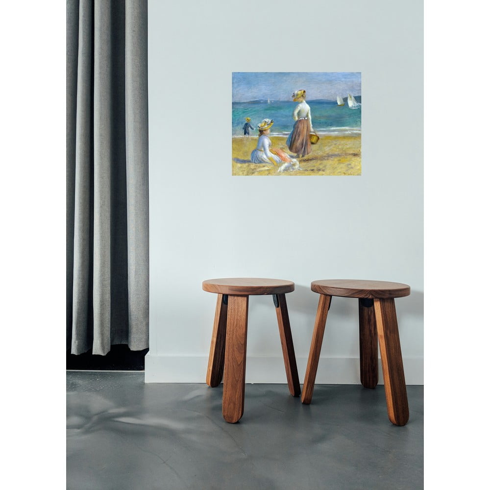 Reprodukce obrazu Auguste Renoir - Figures on the Beach, 50 x 40 cm - Obrázek 2