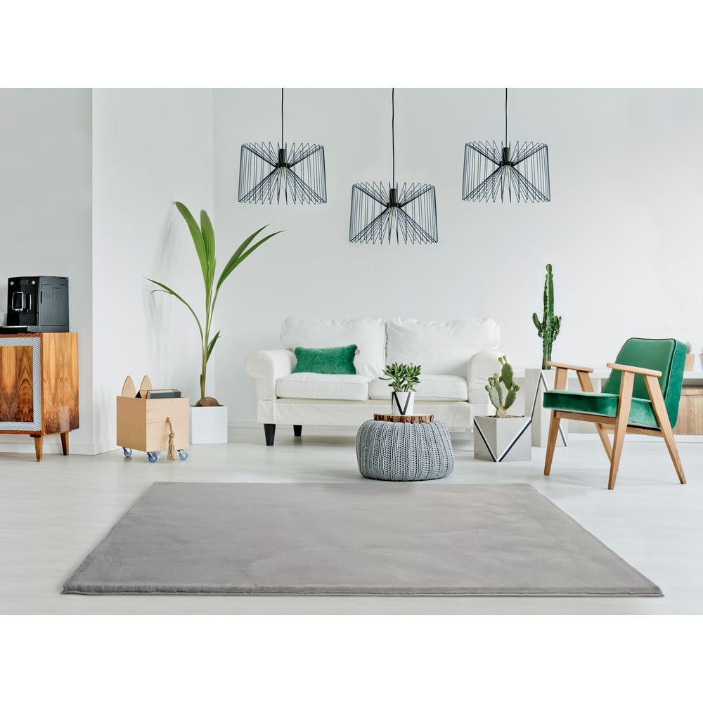 Šedý koberec Universal Fox Liso, 80 x 150 cm - Obrázek 2