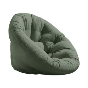 Zelené křeslo Nido – Karup Design