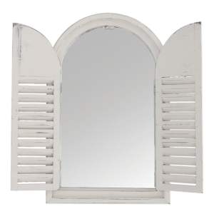Venkovní zrcadlo s dřevěným rámem 37×59 cm – Esschert Design