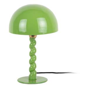 Zelená stolní lampa s kovovým stínidlem (výška 39 cm) Prisa – Leitmotiv