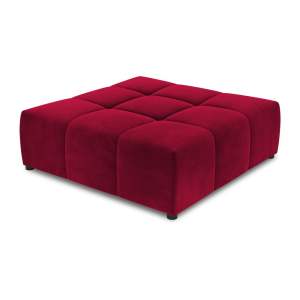 Červený sametový modul pohovky Rome Velvet – Cosmopolitan Design