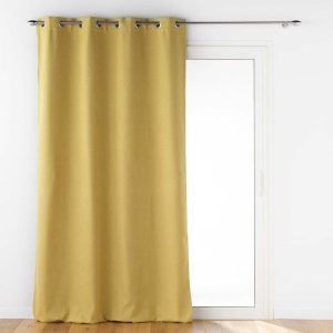Žlutý odhlučňovací závěs 140×260 cm Jupiter – douceur d’intérieur