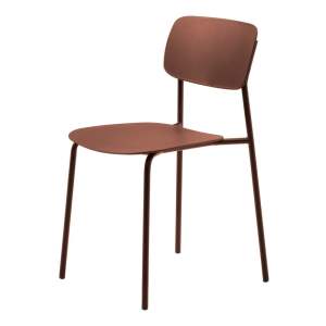 Jídelní židle v sadě v terakotové barvě 2 ks Kirkland – Unique Furniture