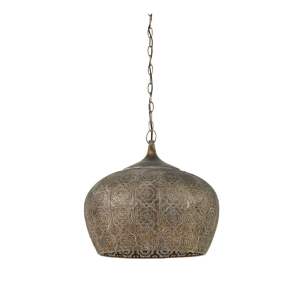 Stropní svítidlo v měděné barvě ø 43,5 cm Emine – Light & Living