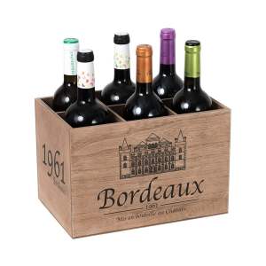 Dřevěný stojan na víno Balvi Bordeaux