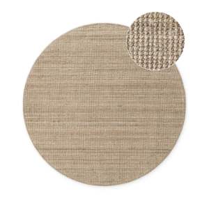 Jutový kulatý koberec taupe ø 160 cm Bouclé Jaipur – Hanse Home
