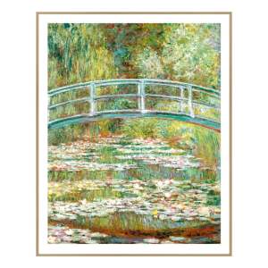 Obraz 40×50 cm Monet: Japanese Footbridge