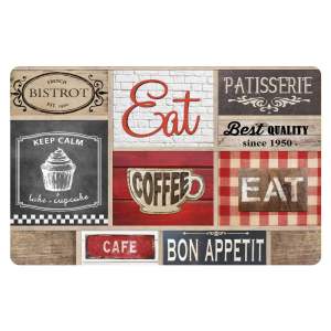 Prostírání 28.5×44 cm Coffee shop – douceur d’intérieur