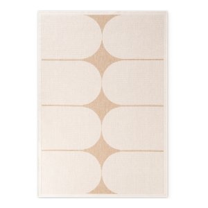 Vnitřní a venkovní koberec v béžové a slonovinové barvě 120×170 cm Duet Bowen – NORTHRUGS