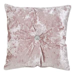 Dekorační polštář 45×45 cm Crushed Velvet Diamante – Catherine Lansfield
