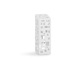 Bílý keramický svícen Kähler Design Urbania Lighthouse High Building