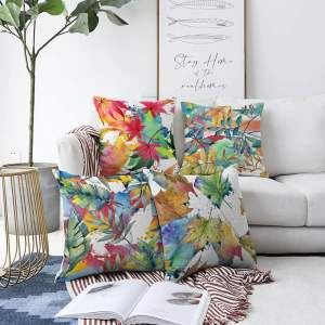 Povlaky na polštáře v sadě 4 ks 55×55 cm Rachel – Mila Home