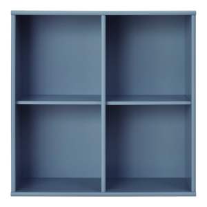 Modrá závěsná knihovna 70×70 cm Mistral – Hammel Furniture