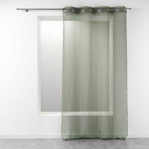 Khaki záclona 140×240 cm Telma – douceur d’intérieur