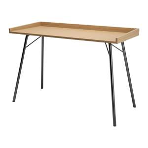 Pracovní stůl s deskou v dubovém dekoru 52×115 cm Rayburn – Woodman