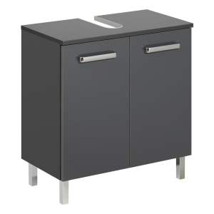 Šedá skříňka pod umyvadlo 60×62 cm Set 311 – Pelipal