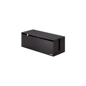 Černo-hnědý box na nabíječky YAMAZAKI Web Cable Box