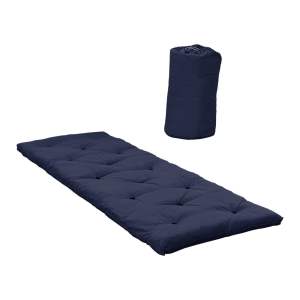Tmavě modrá futonová matrace 70×190 cm Bed in a Bag Navy – Karup Design