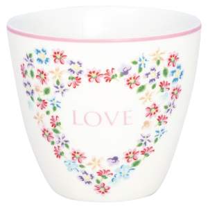 Porcelánový šálek Green Gate Columbine Love, 300 ml