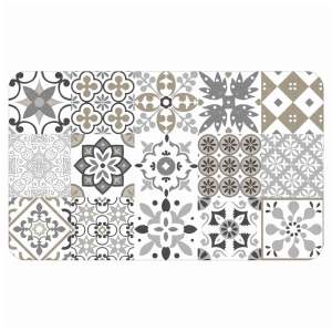 Bílý koberec z PVC 45×75 cm Salou – douceur d’intérieur