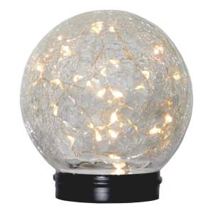 Solární LED svítidlo vhodné do exteriéru Star Trading Glory, ø 12 cm