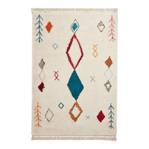 Béžový koberec 170×120 cm Boho – Think Rugs