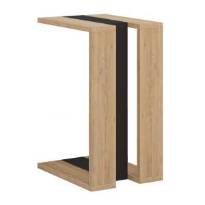 Odkládací stolek v dekoru dubu 40×30 cm Macha – Marckeric