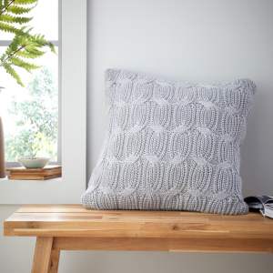 Povlak na polštář 45×45 cm Chunky Marl Knit – Catherine Lansfield