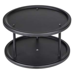 Černý organizér na koření Wenko Lazy Susan