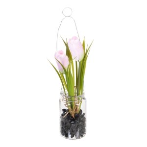 Umělá květina (výška 18 cm) Tulip – Ixia