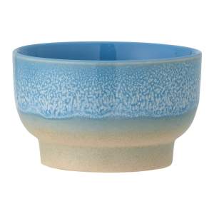 Modrá miska z kameniny ø 11,5 cm Safie – Bloomingville