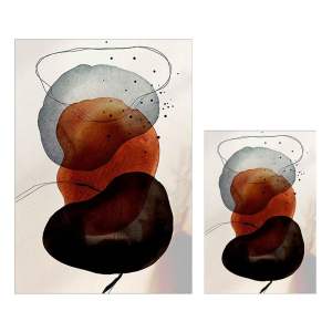 Koupelnové předložky v sadě 2 ks 60×100 cm Art Post Modern – Mila Home