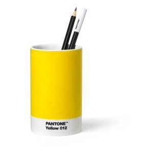 Keramický organizér na psací potřeby Yellow 012 – Pantone