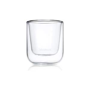 Sada 2 dvojitých šálků na espresso Blomus Nero, 80 ml