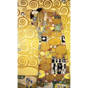 Obraz – reprodukce 50×80 cm Fulfilment, Gustav Klimt – Fedkolor