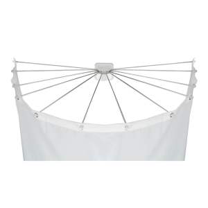 Kruhový držák na sprchový závěs Wenko Shower Umbrella