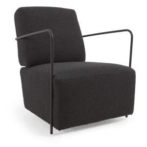 Černé křeslo Gamer – Kave Home
