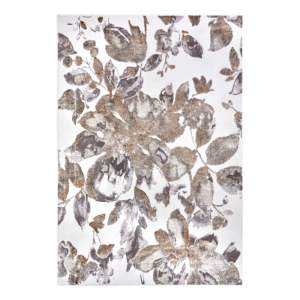 Šedo-hnědý koberec 200×280 cm Shine Floral – Hanse Home