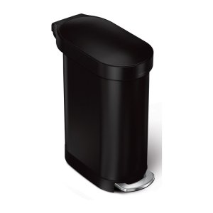 Pedálový ocelový odpadkový koš 45 l Slim – simplehuman