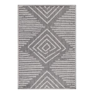 Šedý venkovní koberec 120×170 cm Aruba – Ayyildiz Carpets