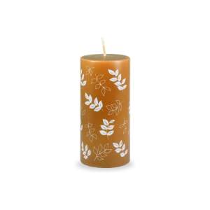 Oranžová svíčka Unipar Pure Beauty, doba hoření 73 h