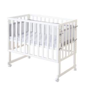 Bílá postýlka 90×45 cm – Roba